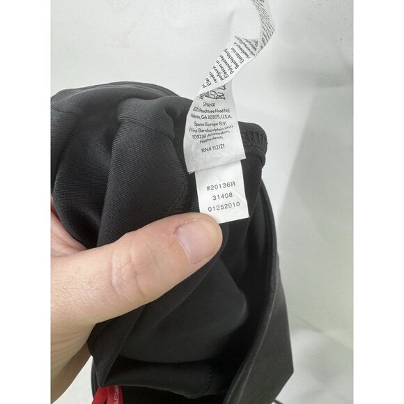 SPANX Faux Leather Moto Skinny Legging Women Small Black Grunge Skater Preppy - Picture 7 of 9